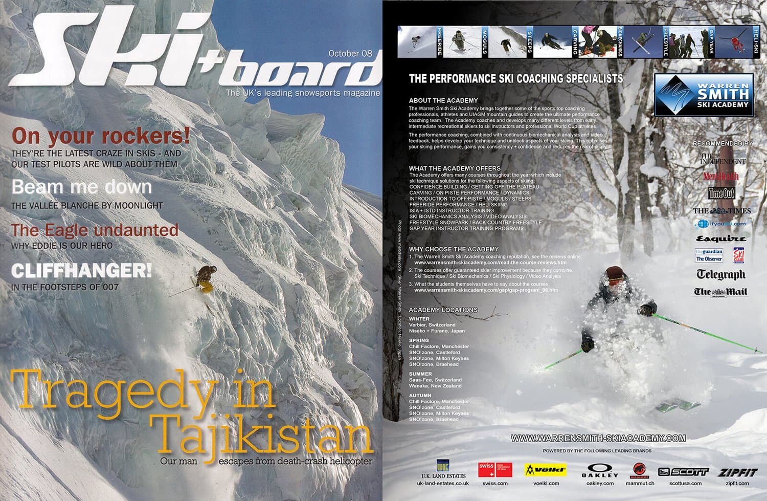 Press cutting — Ski & Board, 2008