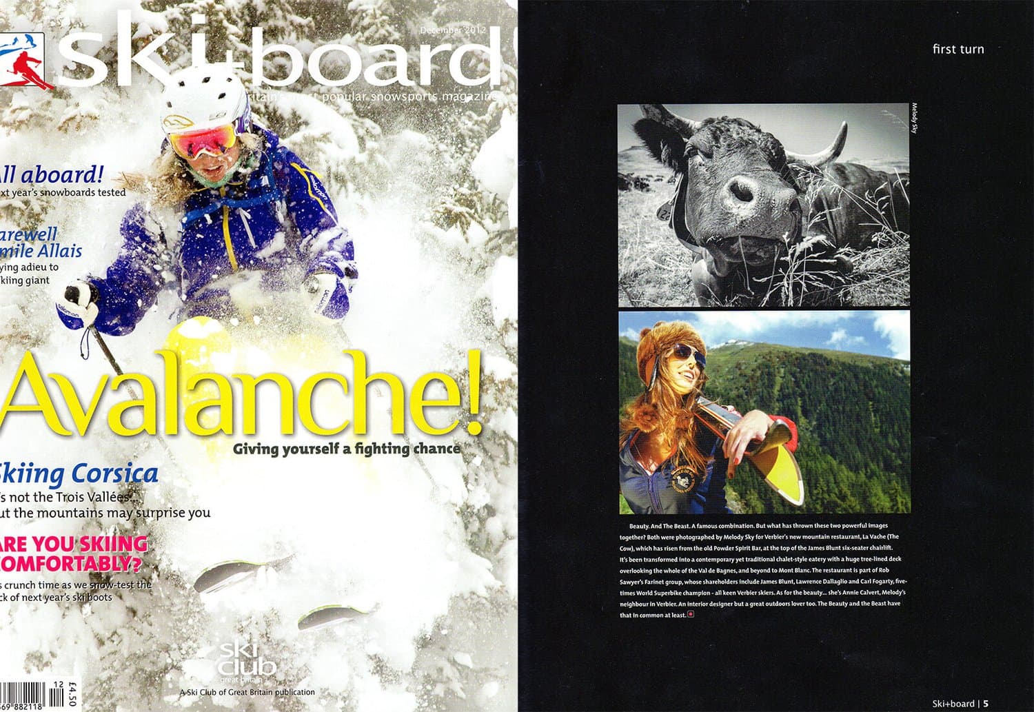 Press cutting — Ski & Board, 2012