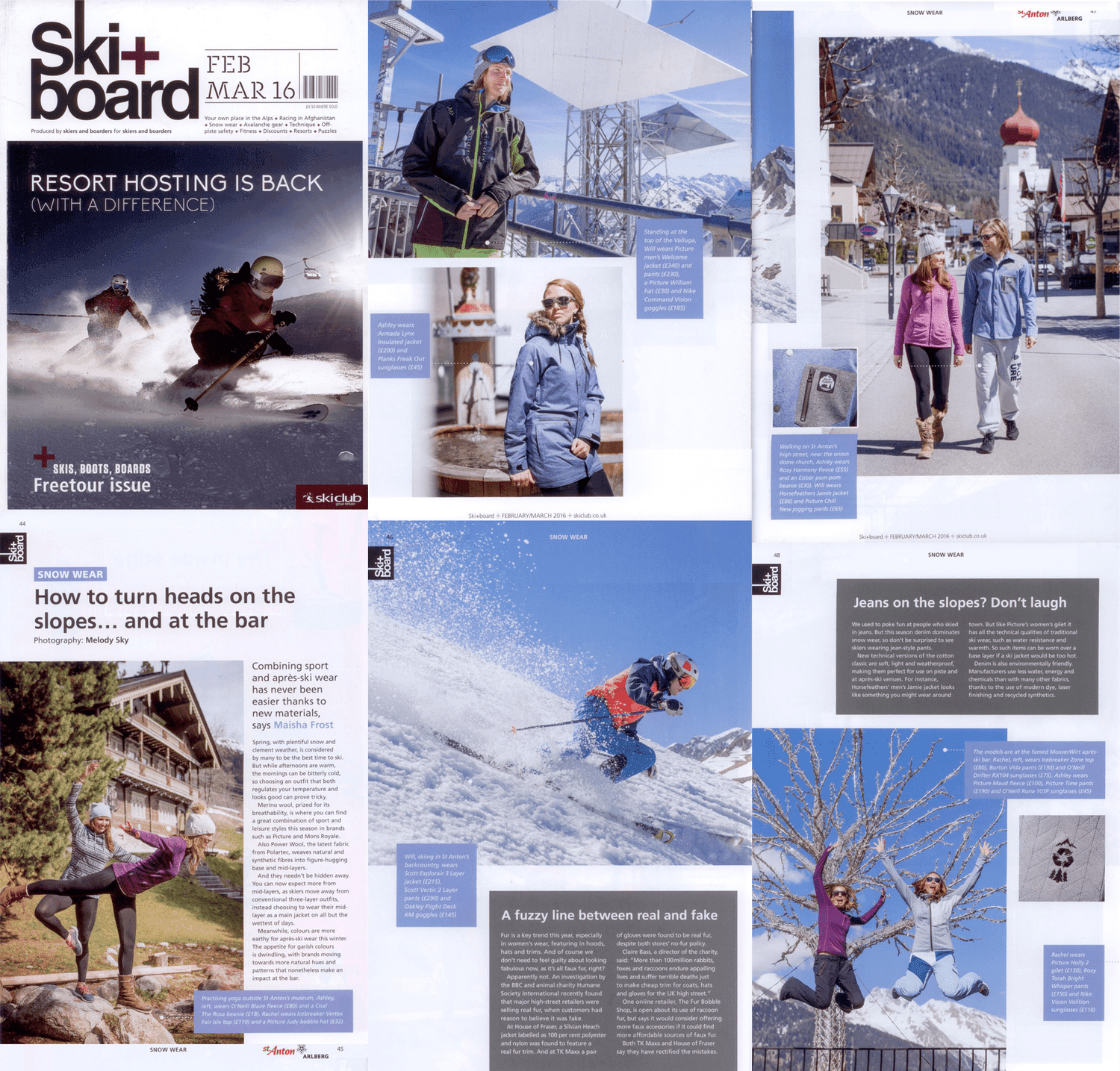 Press cutting — Ski & Board, 2016