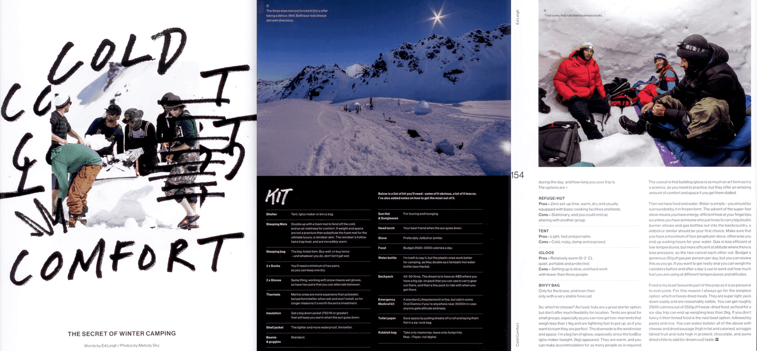 Press cutting — Whitelines Snowboard, 2018
