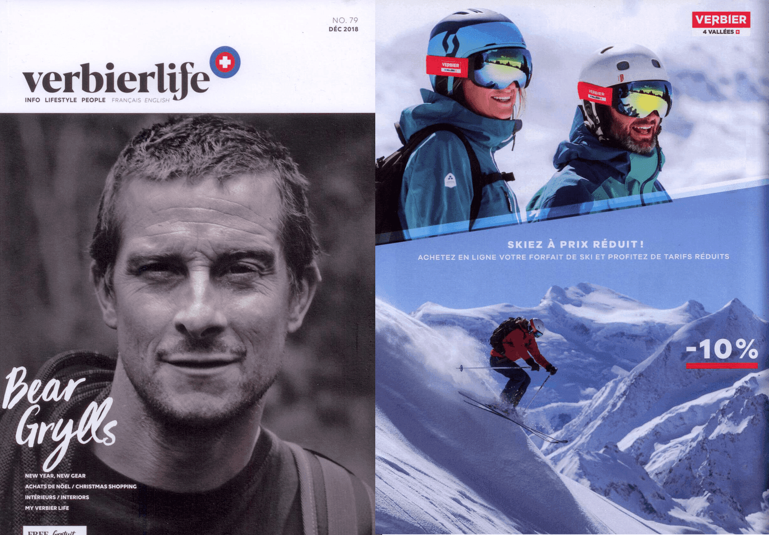 Press cutting — Verbier Life 79, 2018